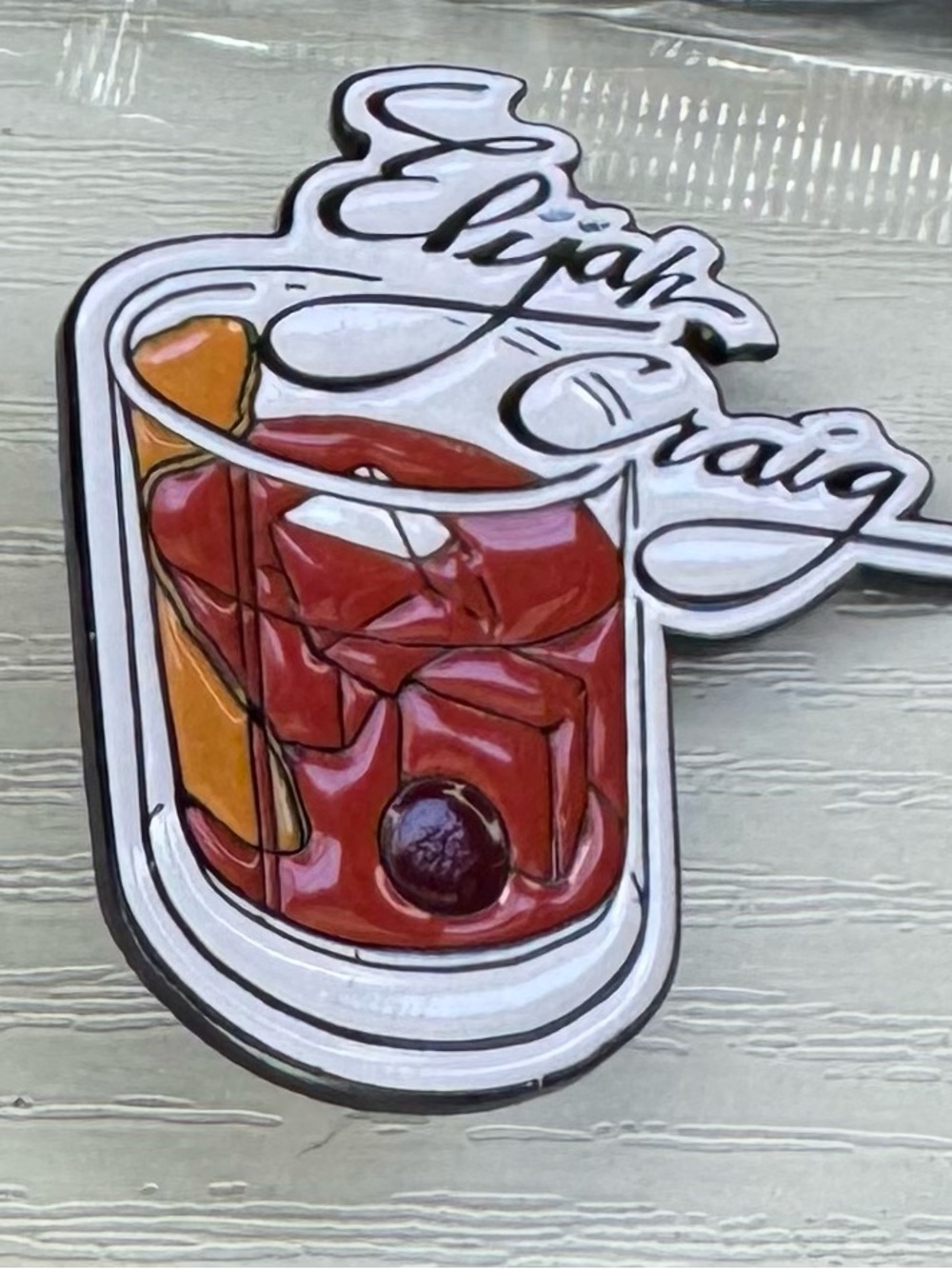Elijah Craig Bourbon Branded Tumbler  with Lapel pin and Writing pen - Picture 3 of 7